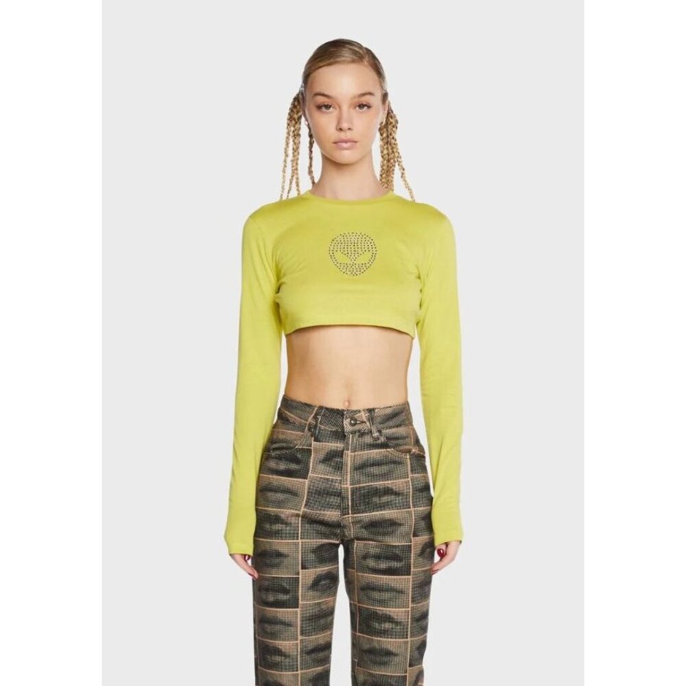 The Ragged Priest Alien Cropped Tee./ Size 14
